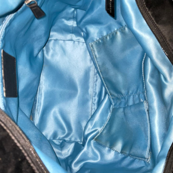 COACH Limited Special Edition Holiday Rhinestone Sateen Tote Shoulder Bag - Picture 8 of 16